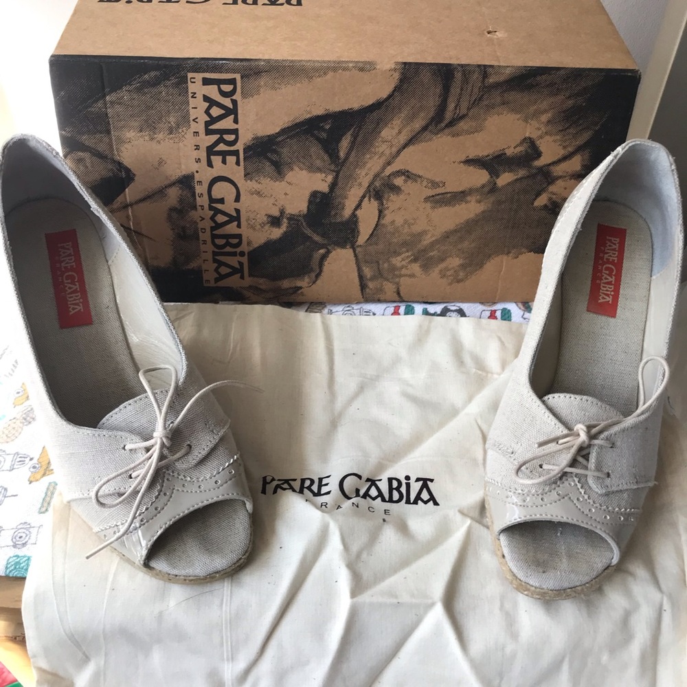 Pare Gabia Espadrilles EUC Size 37 (6) Anthropologie